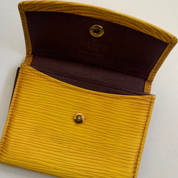 Vintage Louis Vuitton Epi Leather Porte Coin Purse - Picture 4 of 10